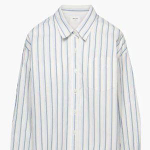 Striped Wilfred 100%cotton oversized button down